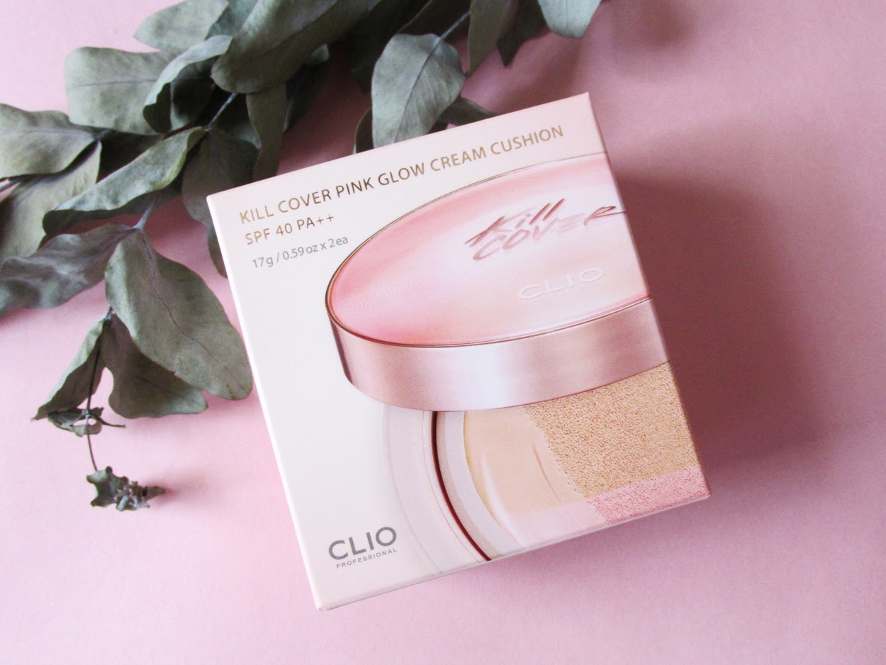 Clio Kill Cover  Glow Pink Cream Cushion w/ Refill #3BY Linen